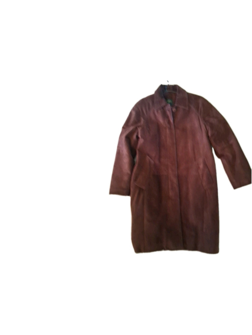 Danier Classic Suede Lined Coat Mid Length